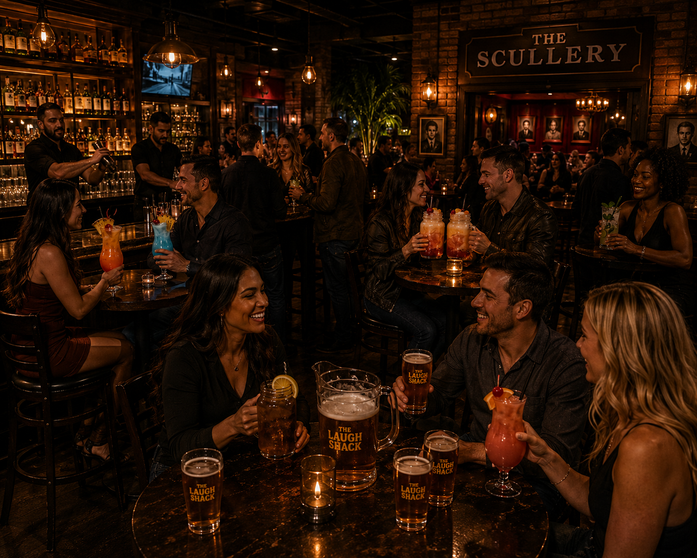 Fine dining at The Scullery