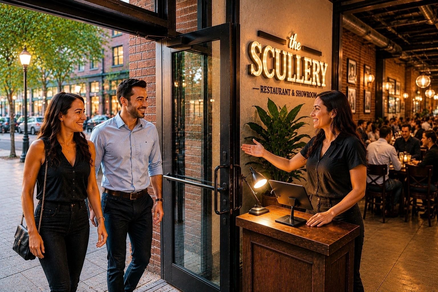 Private dining event at The Scullery