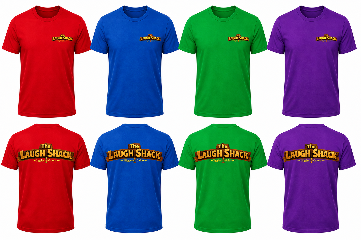 The Laugh Shack multi-colour t-shirt